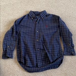 Kids Ralph Lauren Button Down Long Sleeve Shirt